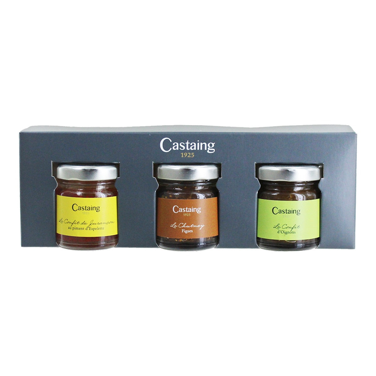 Castaing Chutney & Preserve Assortment – French Gourmet Selection 30g