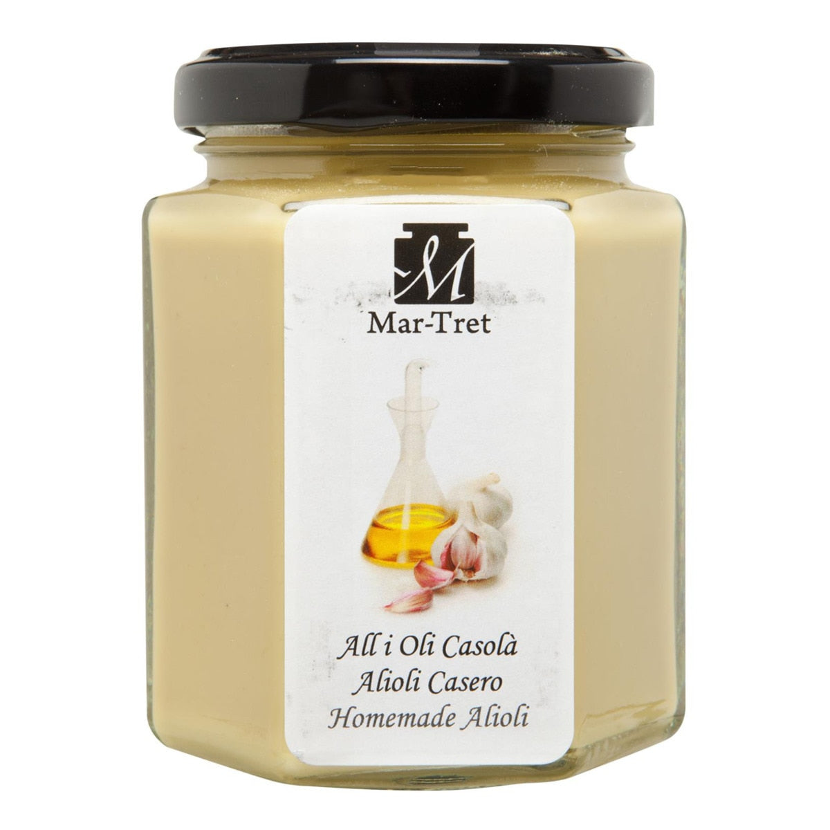 Mar-Tret Homemade Alioli Sauce – Spanish Garlic Aioli 180g