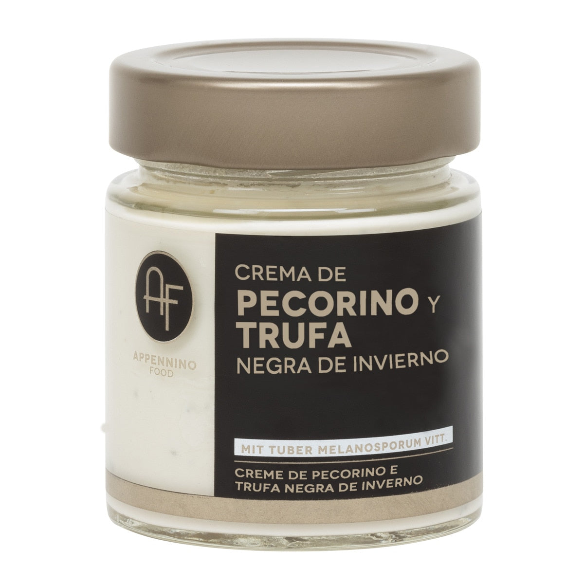 Appennino Food Pecorino & Black Truffle Cream – Italian Spread 130g