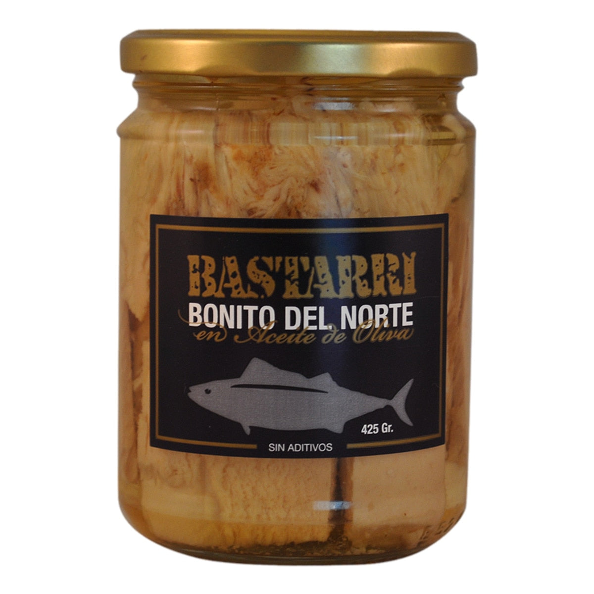 Bastarri Bonito de Guetaria – Line-Caught Tuna in Olive Oil 425g