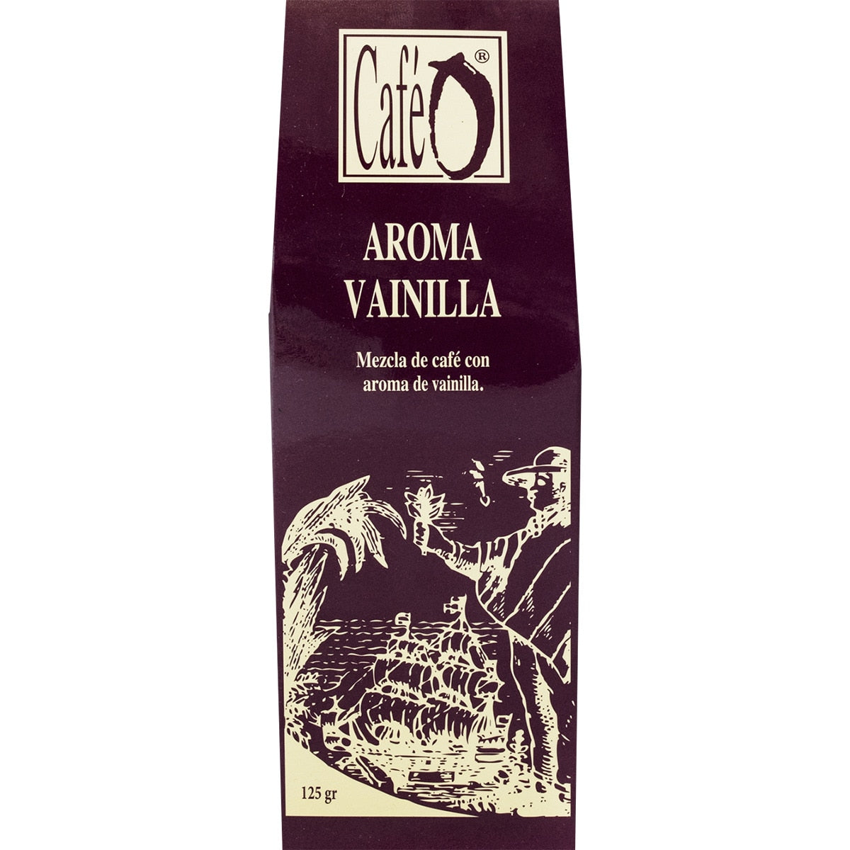 CaféO Ground Coffee with Vanilla – Spanish Blend 125g