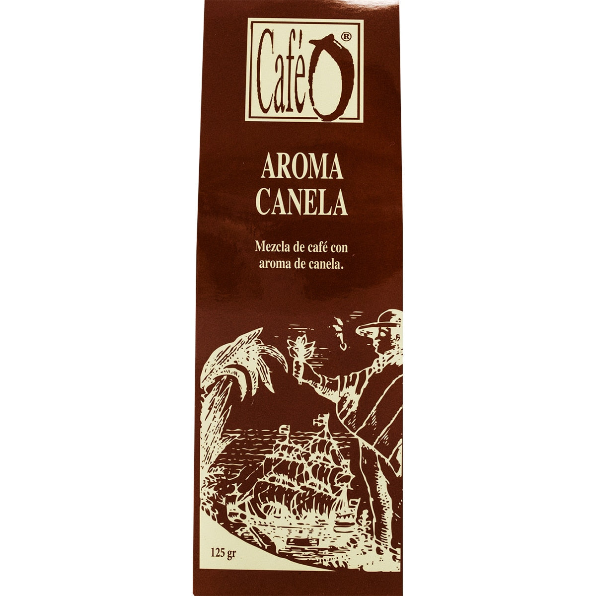 CaféO Ground Coffee with Cinnamon – Spanish Blend 125g