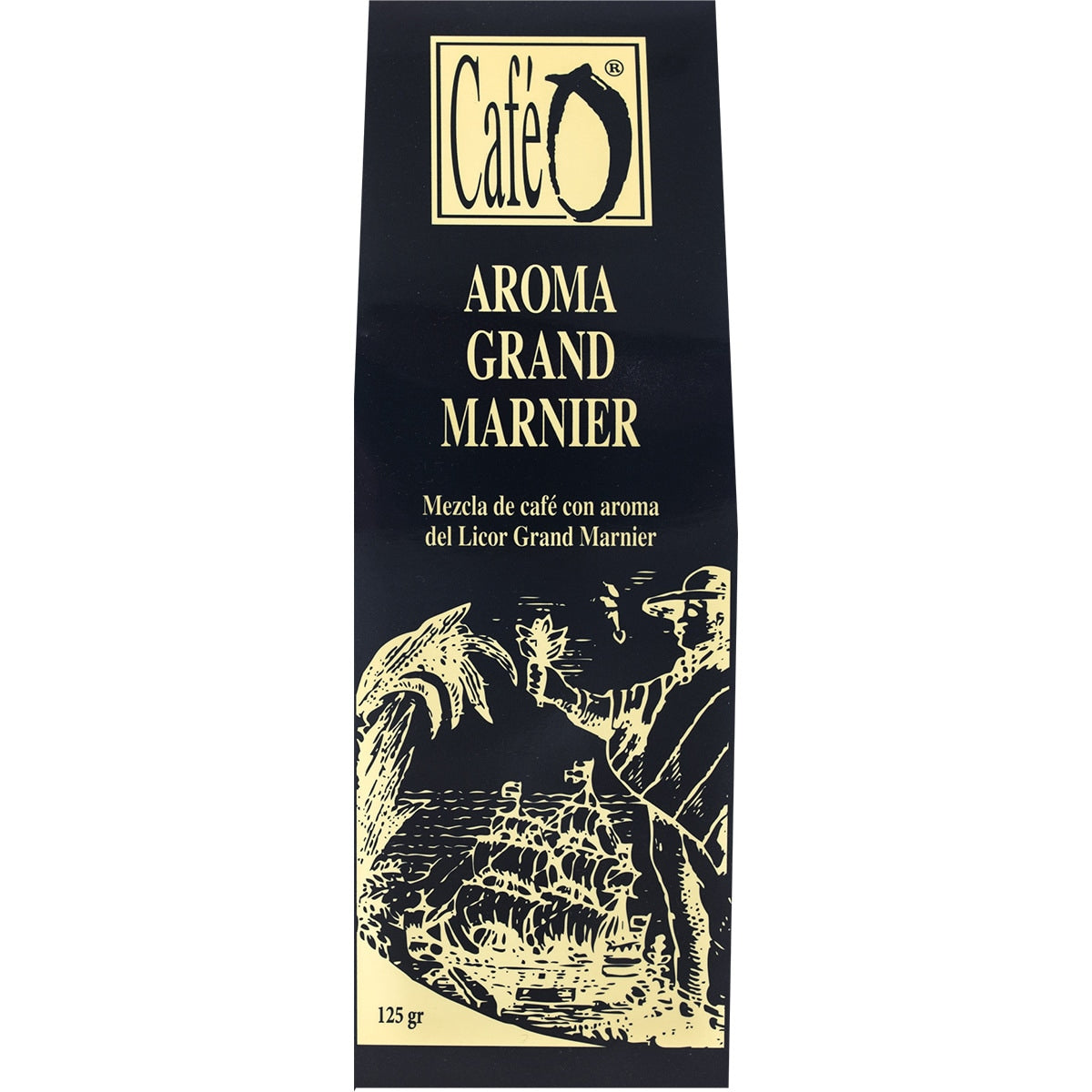 CaféO Gran Marnier Ground Coffee – Spanish Roast 125g