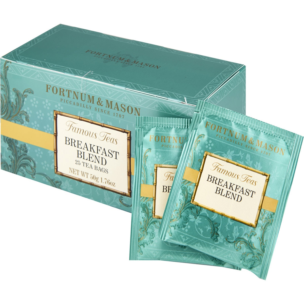 Fortnum & Mason Breakfast Blend Tea – 25 Teabags 50g