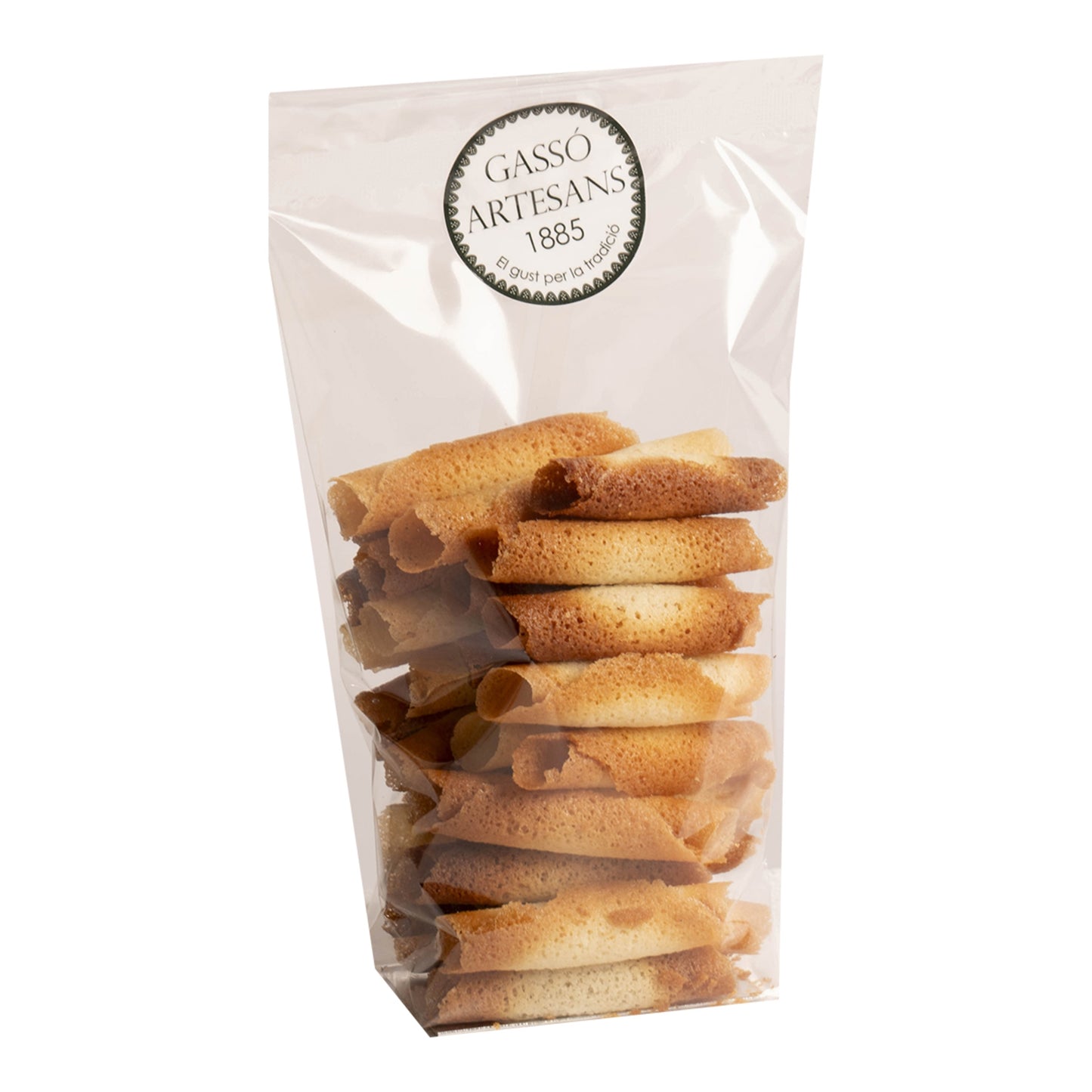 Gasso Artesans Cigarrillos – Spanish Crispy Cookie Rolls 150g