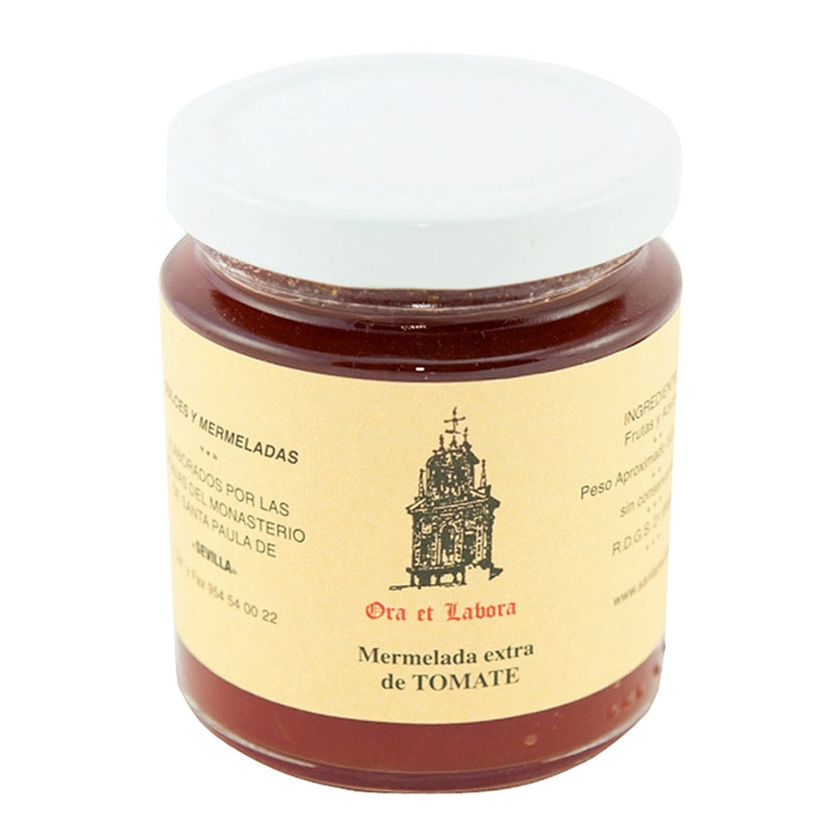 Ora et Labora Tomato Jam – Spanish Preserve 300g