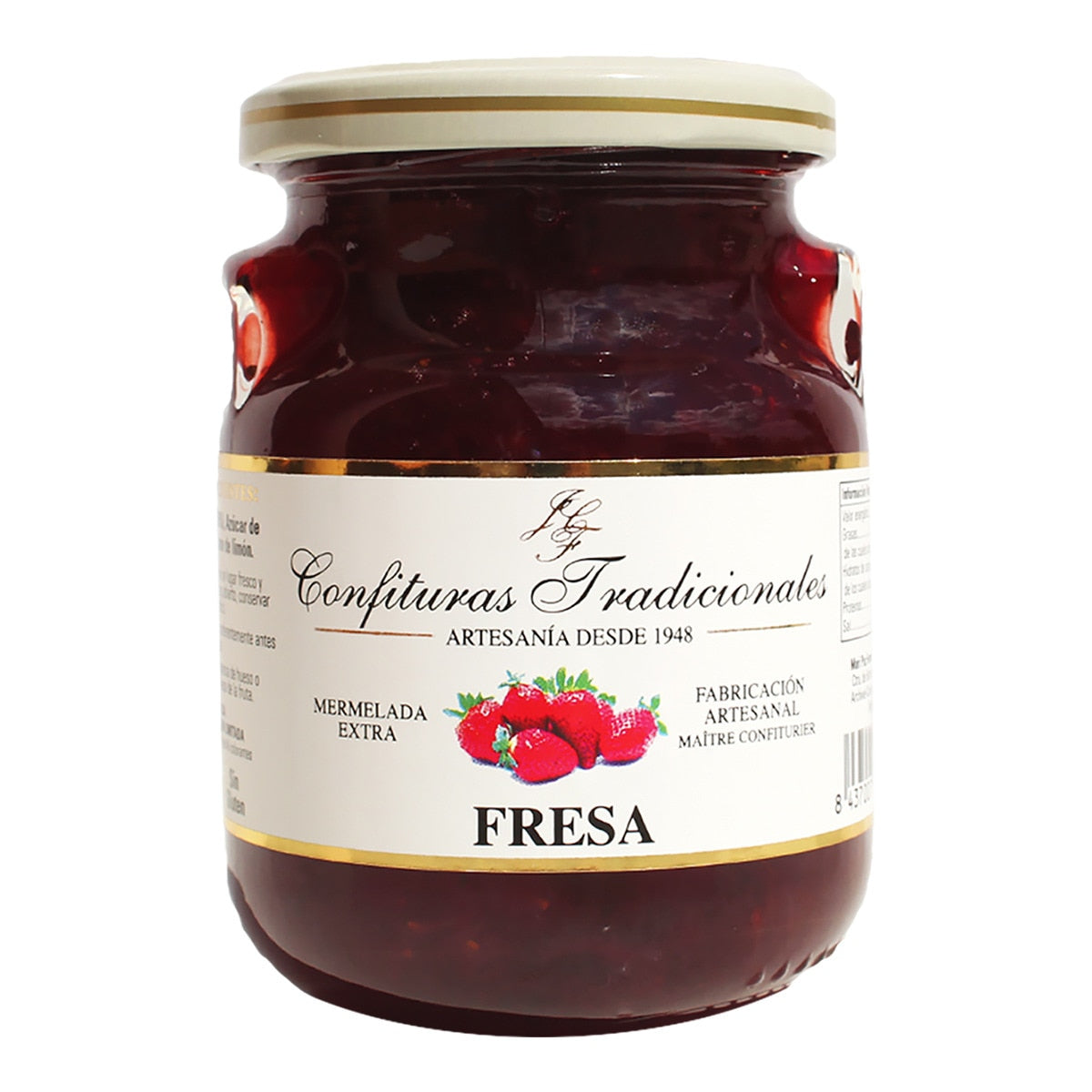 Confituras Tradicionales Strawberry Jam – Extra Fruit Spanish Preserve 300g