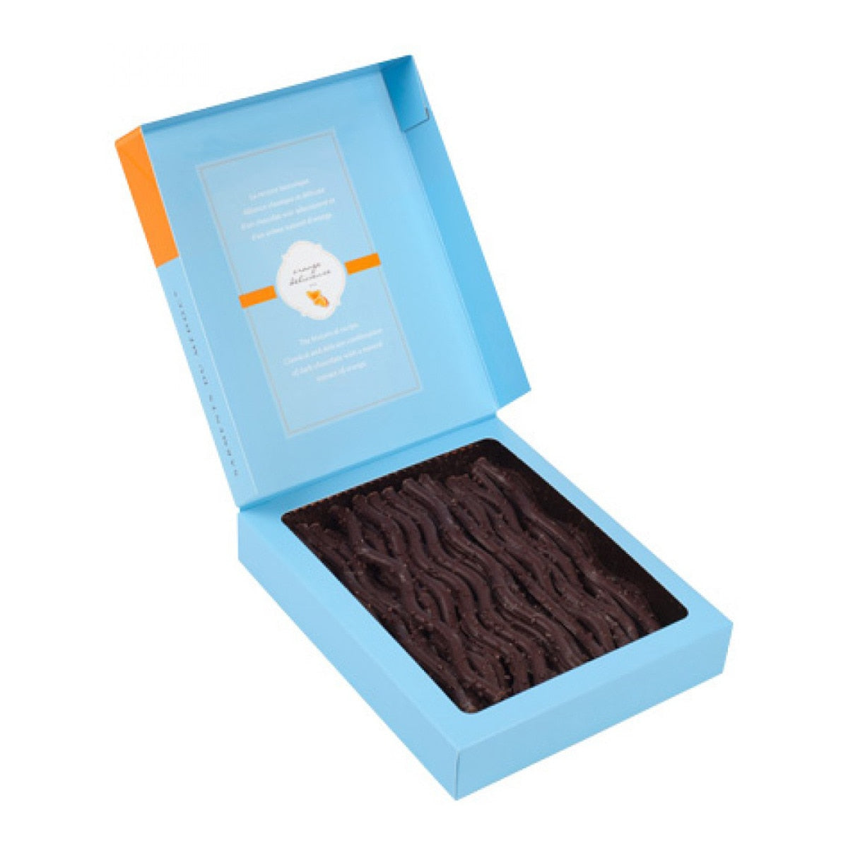 Mademoiselle de Margaux Dark Chocolate with Orange – 52% Cocoa 125g