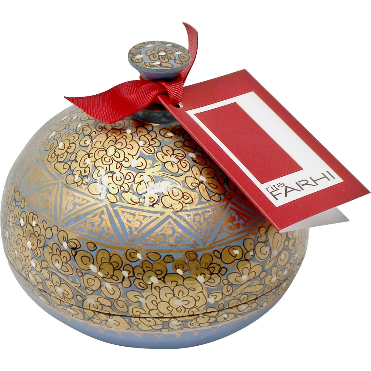 Farhi Chocolate-Covered Raisin Pearls – Hand-Painted Spanish Bombonera 130g