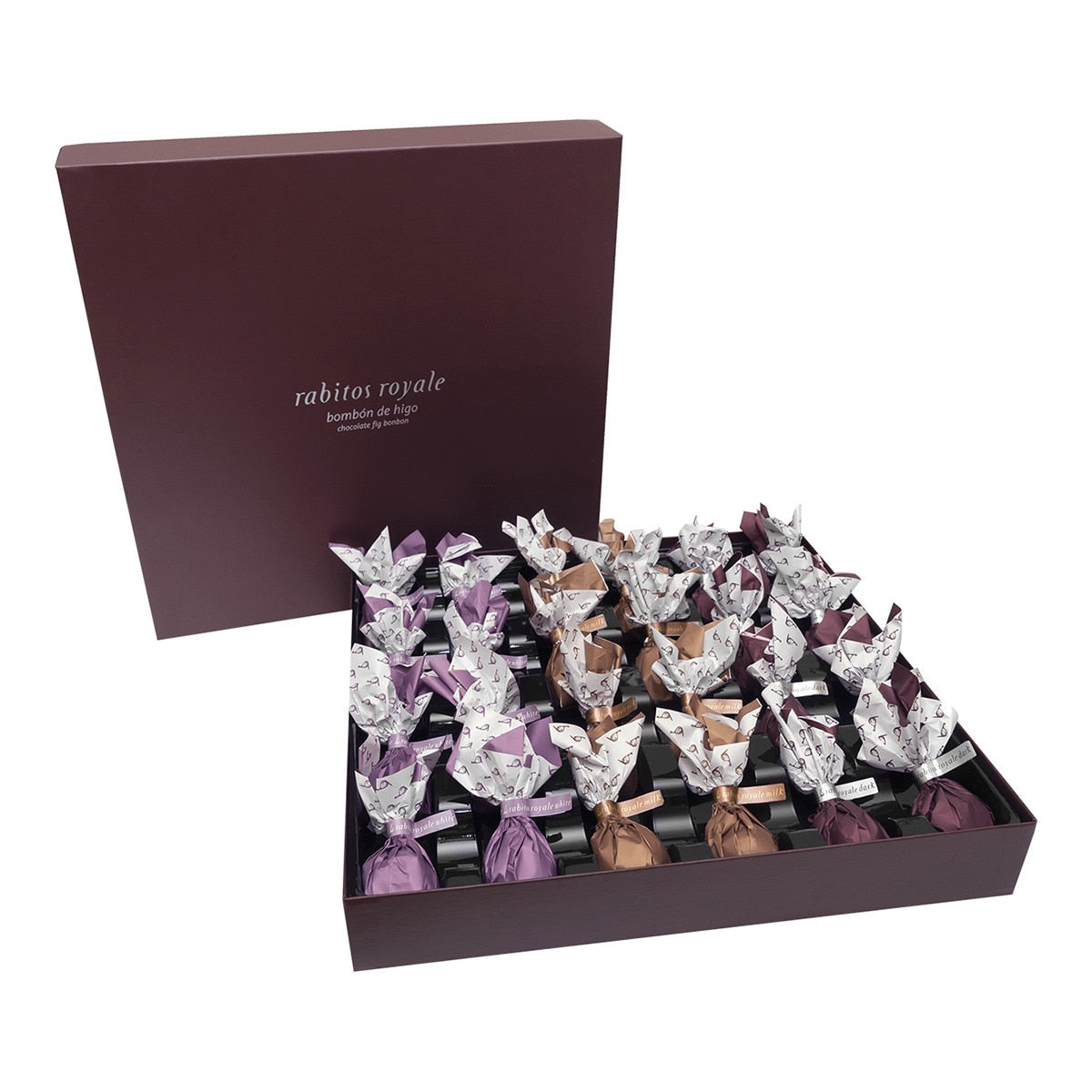 Rabitos Royale Fig Bonbons – Spanish Chocolate Assortment 425g