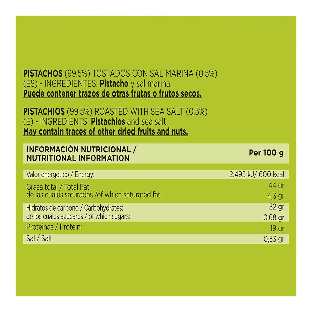Mavis Iranian Pistachio – Roasted Sea Salt Snack 100g