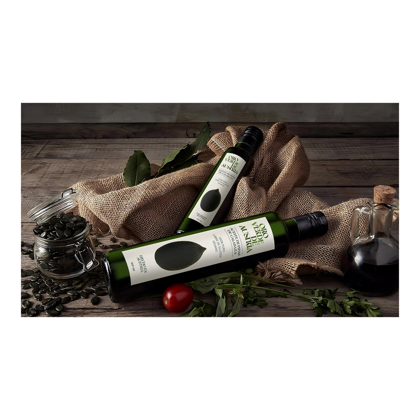 Los Anzi's Pumpkin Seed Oil – Cold-Pressed Spanish 250g