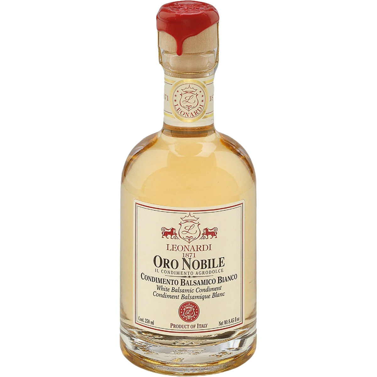 Leonardi White Balsamic Vinegar Oro Noble – 250ml