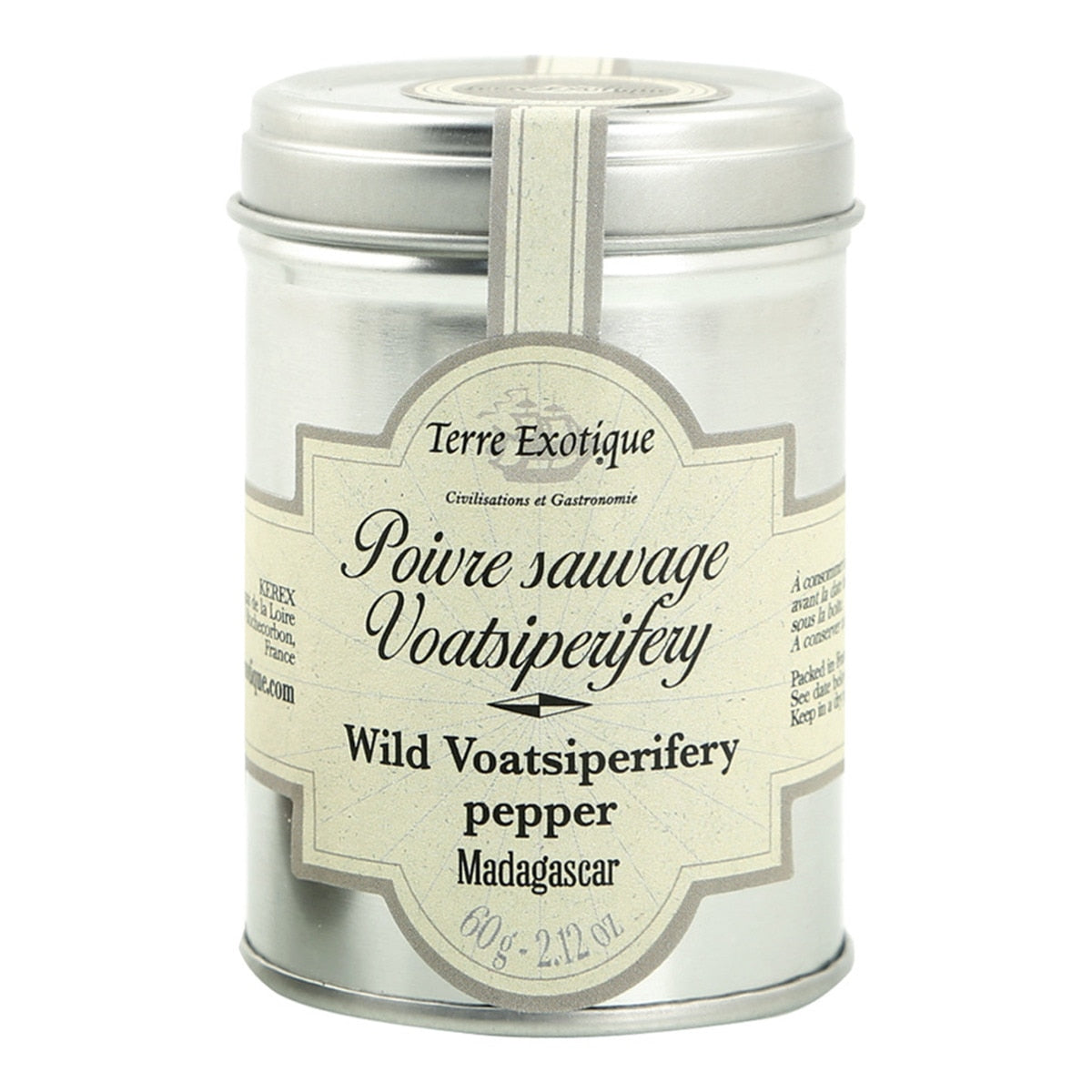 Terre Exotique Wild Madagascar Pepper – Whole Peppercorns 60g