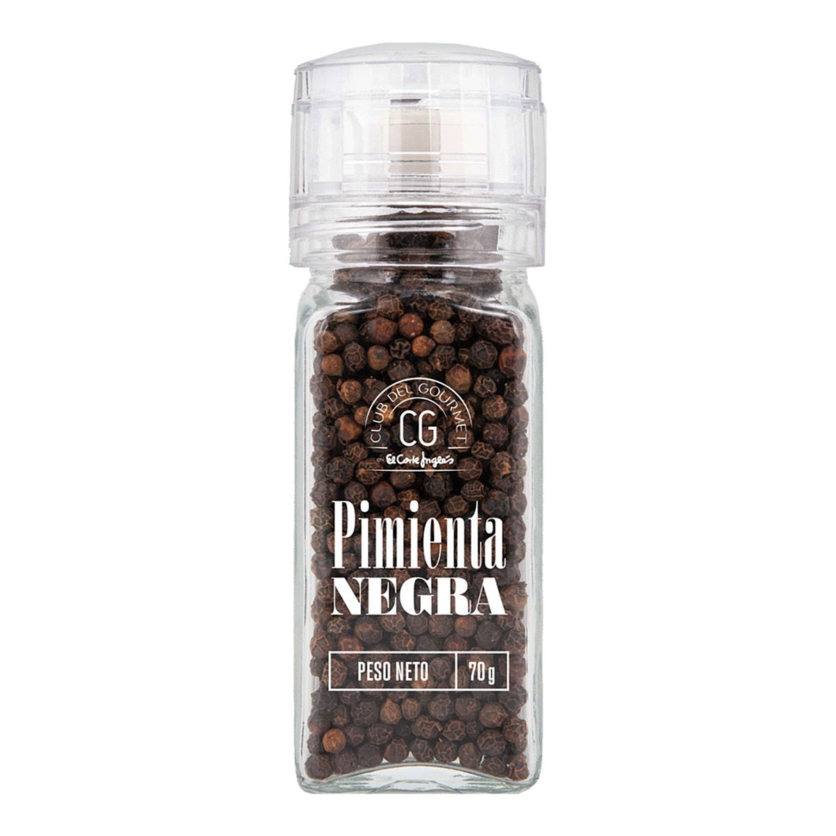 Club del Gourmet Whole Black Pepper – Spanish Peppercorns 70g