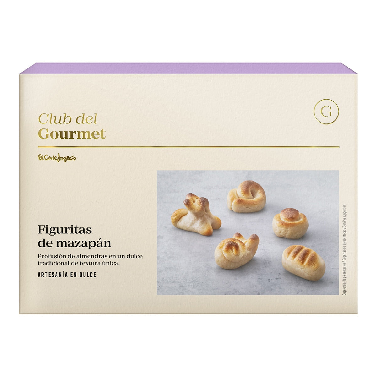 Club del Gourmet Marzipan Figuritas – Spanish Almond Confection 250g