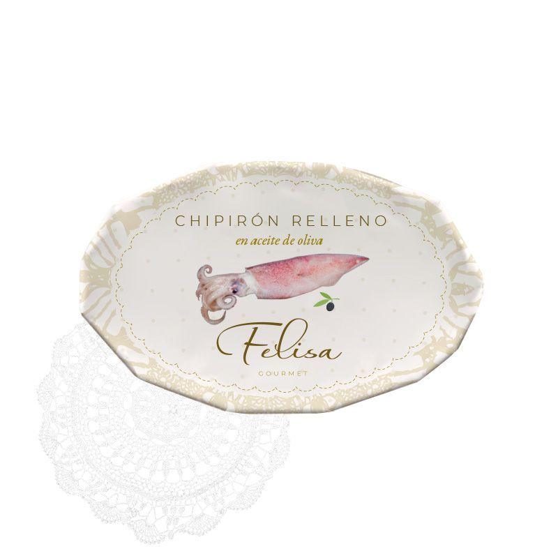 Felisa Gourmet Stuffed Squid in Olive Oil – Spanish Conserva 120g