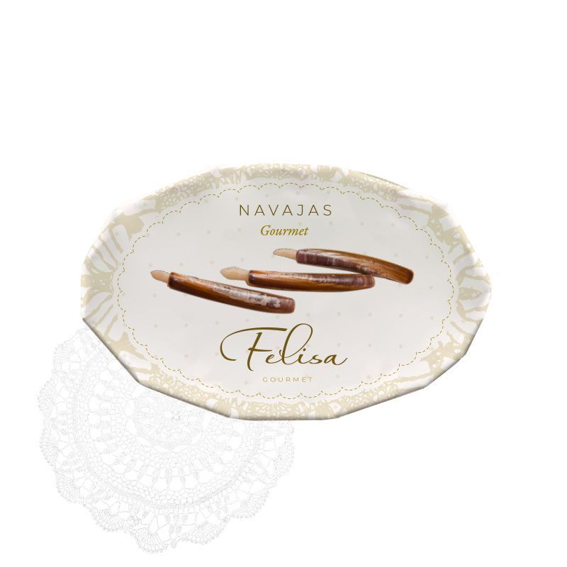 Felisa Gourmet Razor Clams – Spanish Conserva 120g