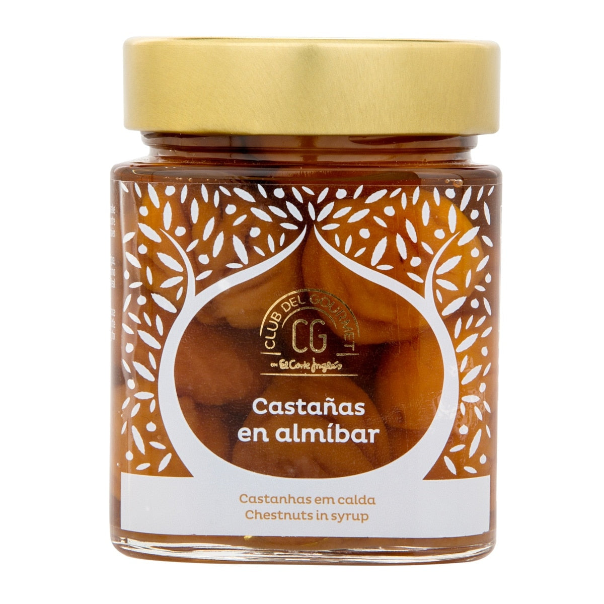 Club del Gourmet Chestnuts in Syrup – Spanish Delicacy 240g