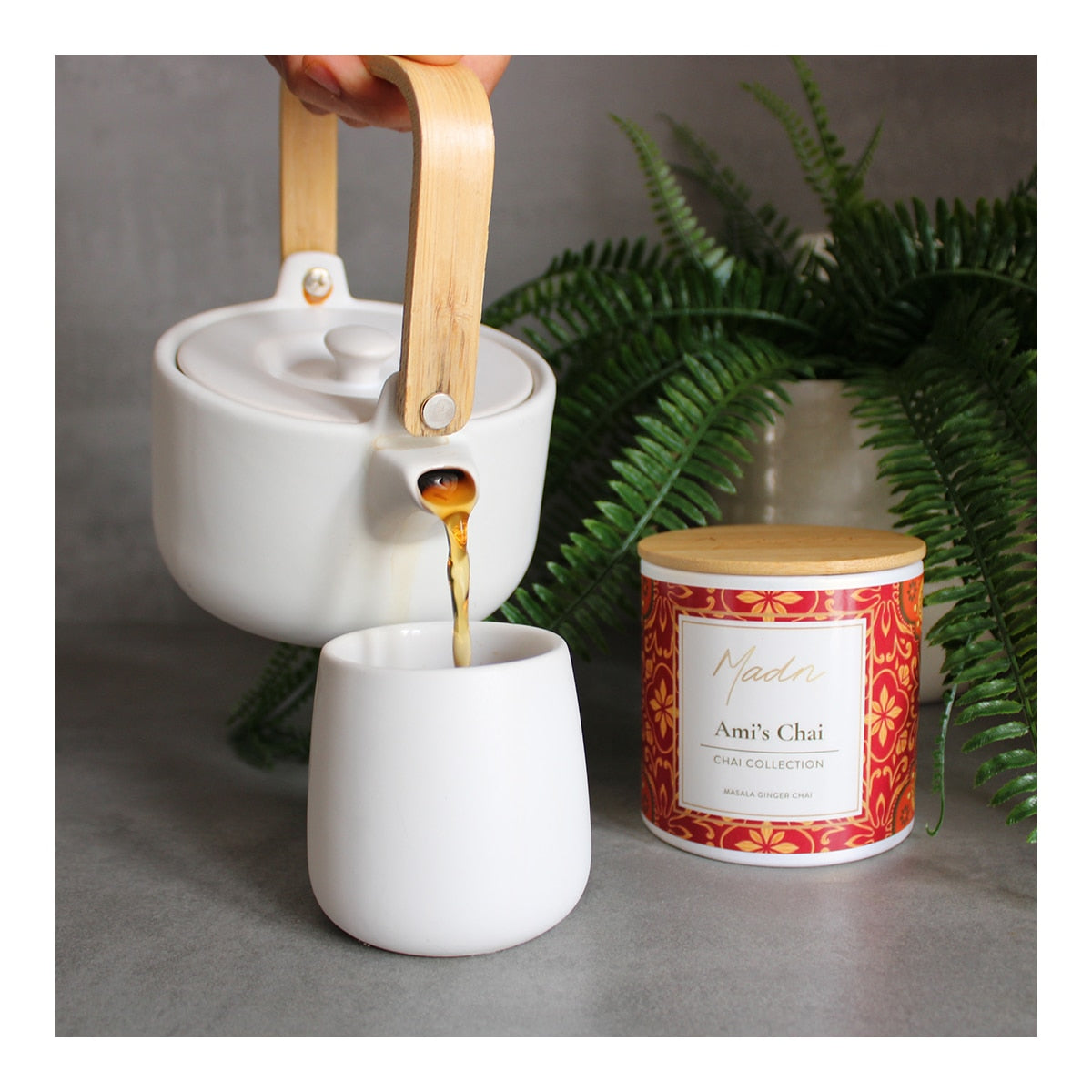 Ami's Chai Masala and Ginger Tea – Spiced Blend 80g