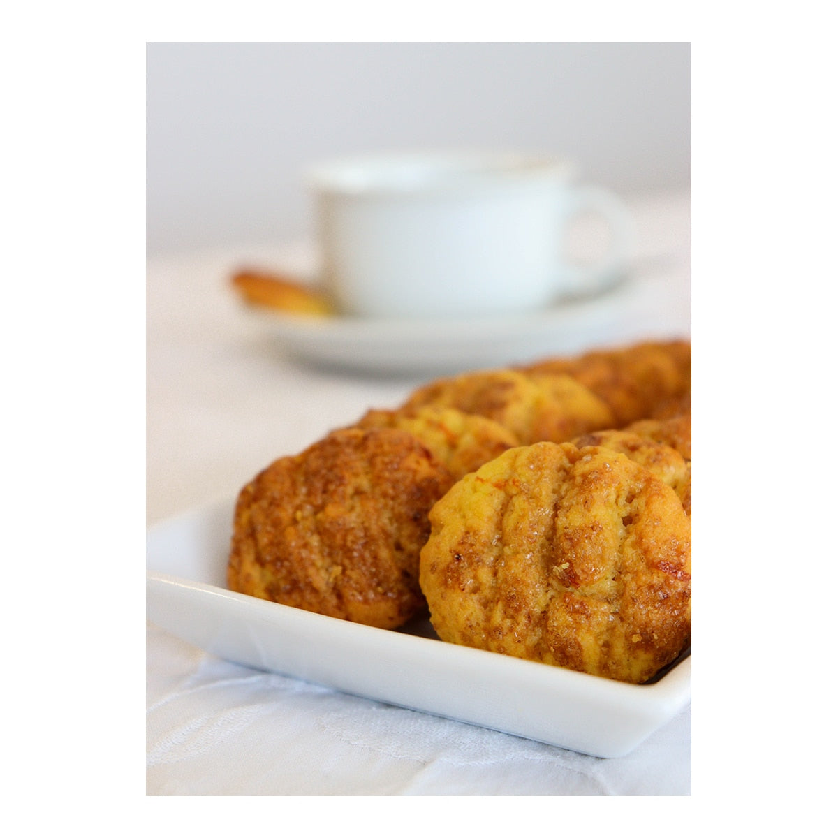 El Corte Inglés Orange Sponge Biscuits – Artisanal Spanish Cookies 170g