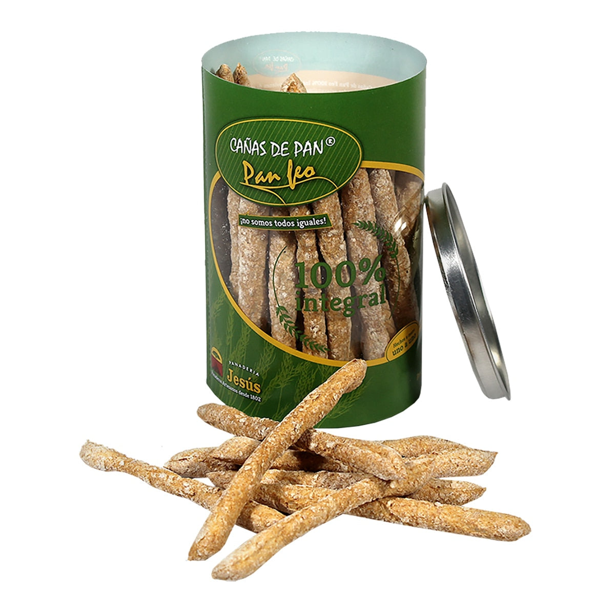 Panadería Jesús Cañas de Pan Feo – Wholemeal Breadsticks 135g