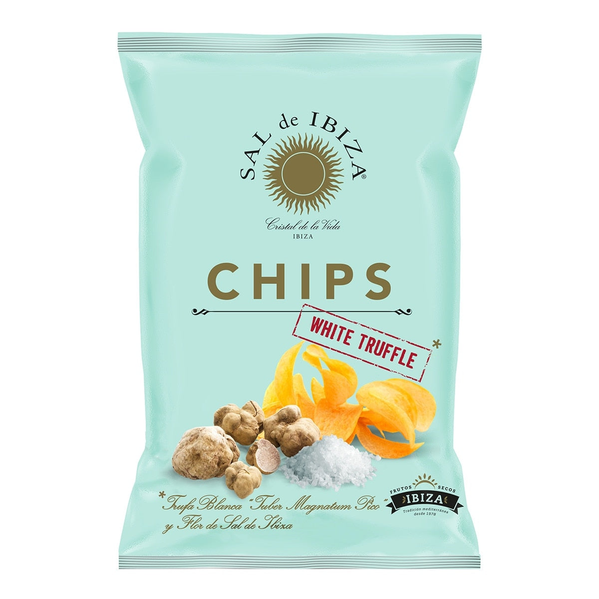 Sal de Ibiza Truffle Potato Chips – Spanish Gourmet Snack 125g