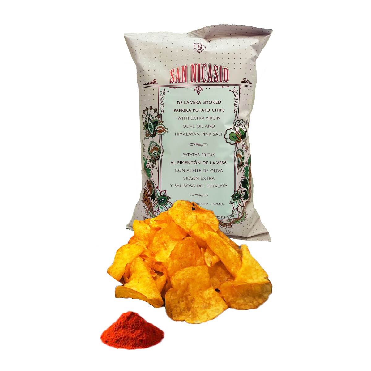 San Nicasio Patatas Fritas al Pimentón de la Vera – Spanish Crisps 150g