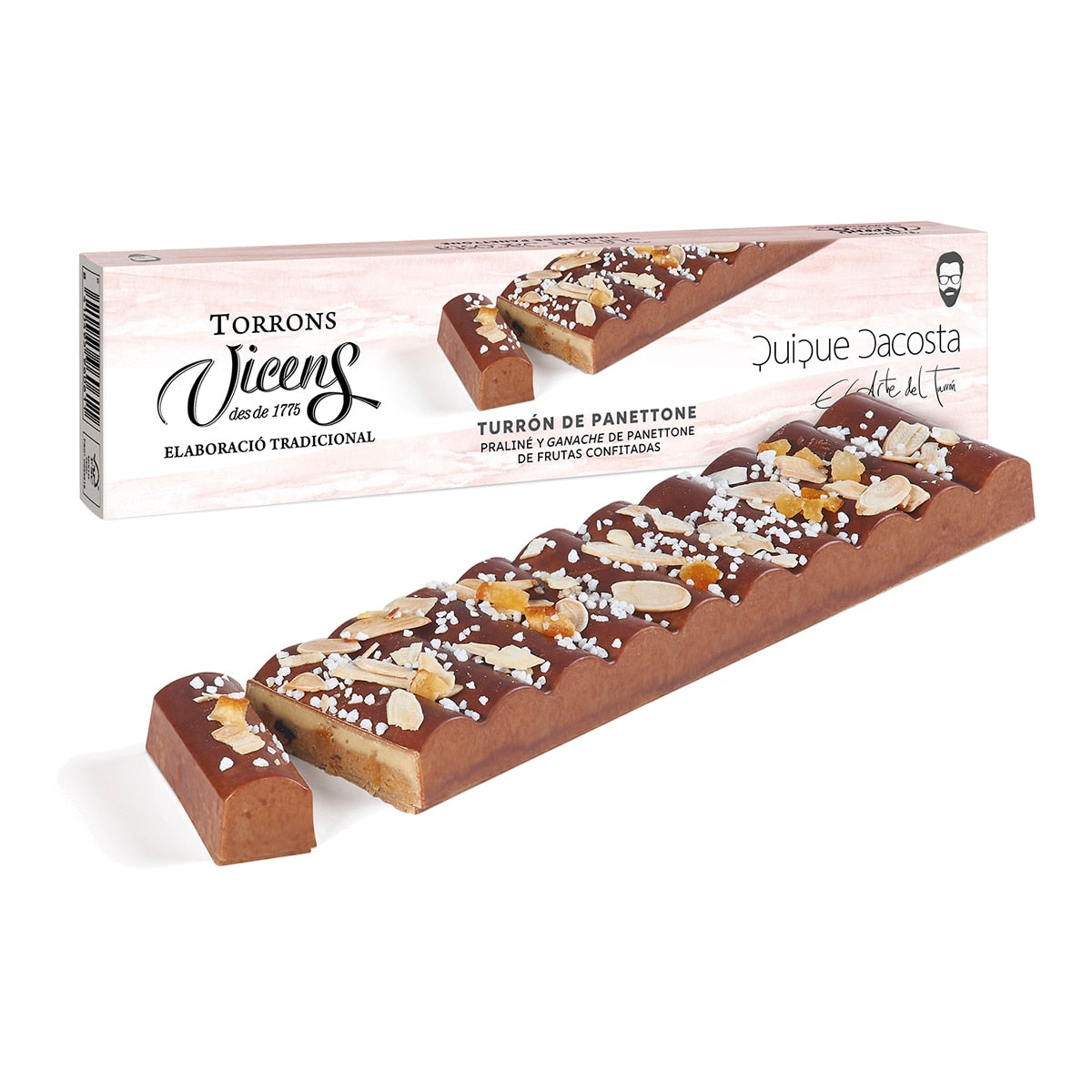 Vicens Turrón de Panettone – Spanish Nougat 300g