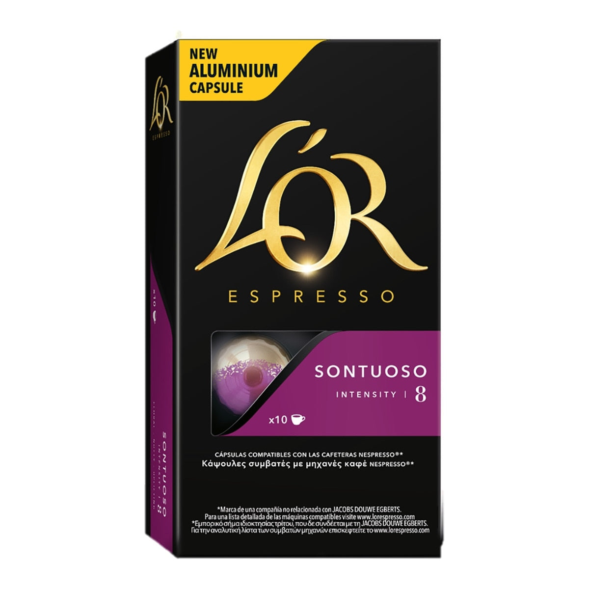 Marcilla L'Arôme Espresso Sontuoso – Nespresso Compatible Capsules 40g