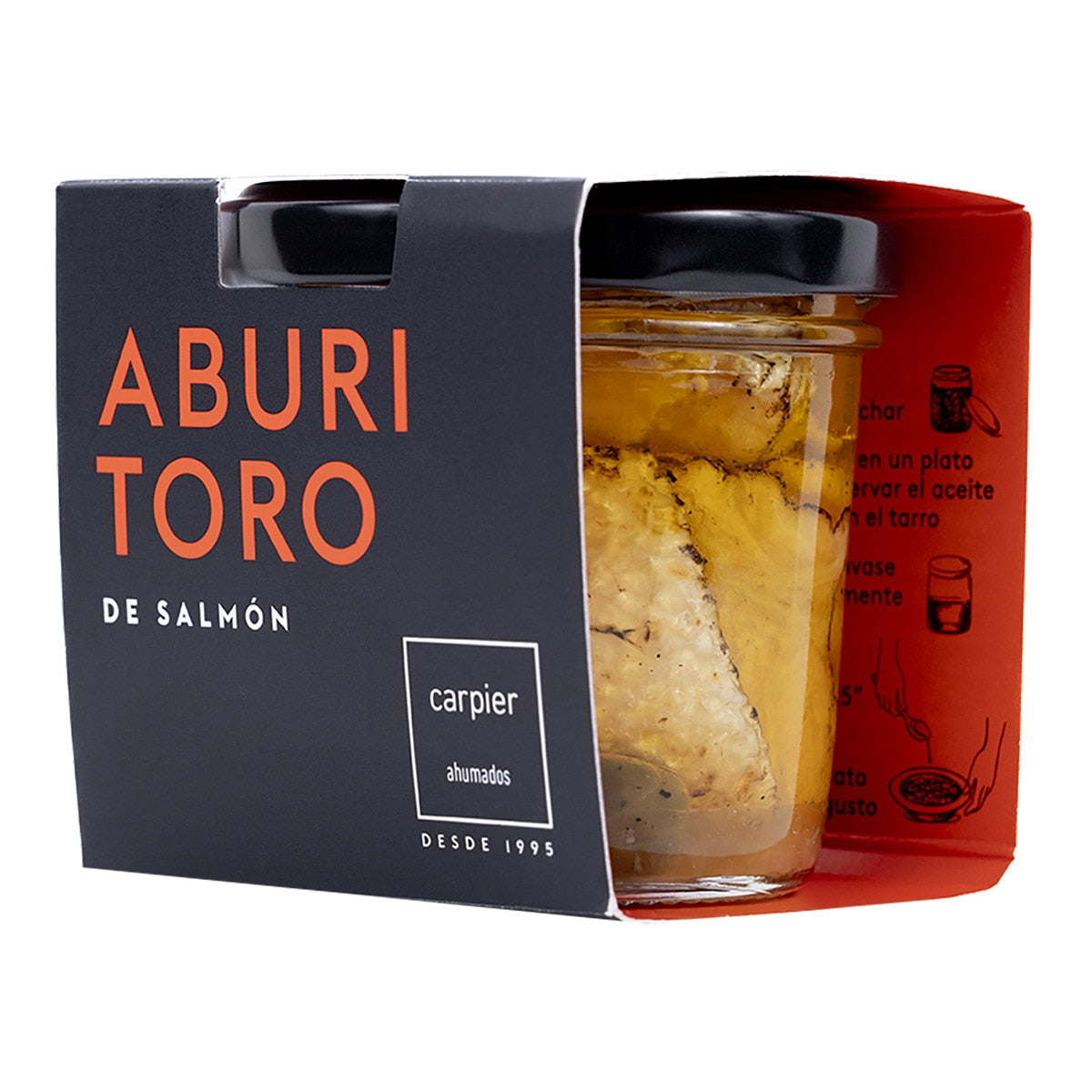 Carpier Smoked Salmon Toro – Spanish Canned Seafood 110g