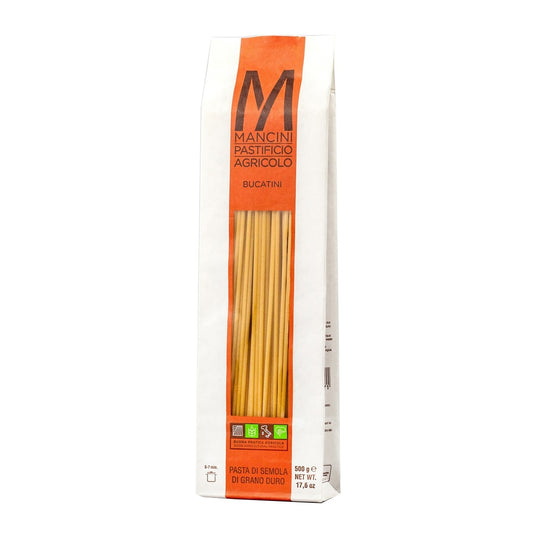 Mancini Bucatini – Italian Durum Wheat Semolina Pasta 500g