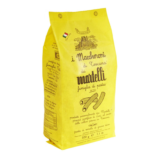 Martelli Durum Wheat Pasta – Italian Macaroni from Tuscany 500g