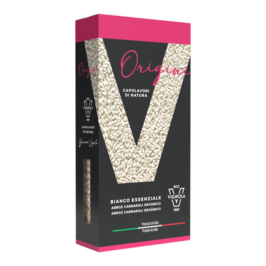 Vignola Carnaroli Organic Rice – Italian Risotto Rice 340g