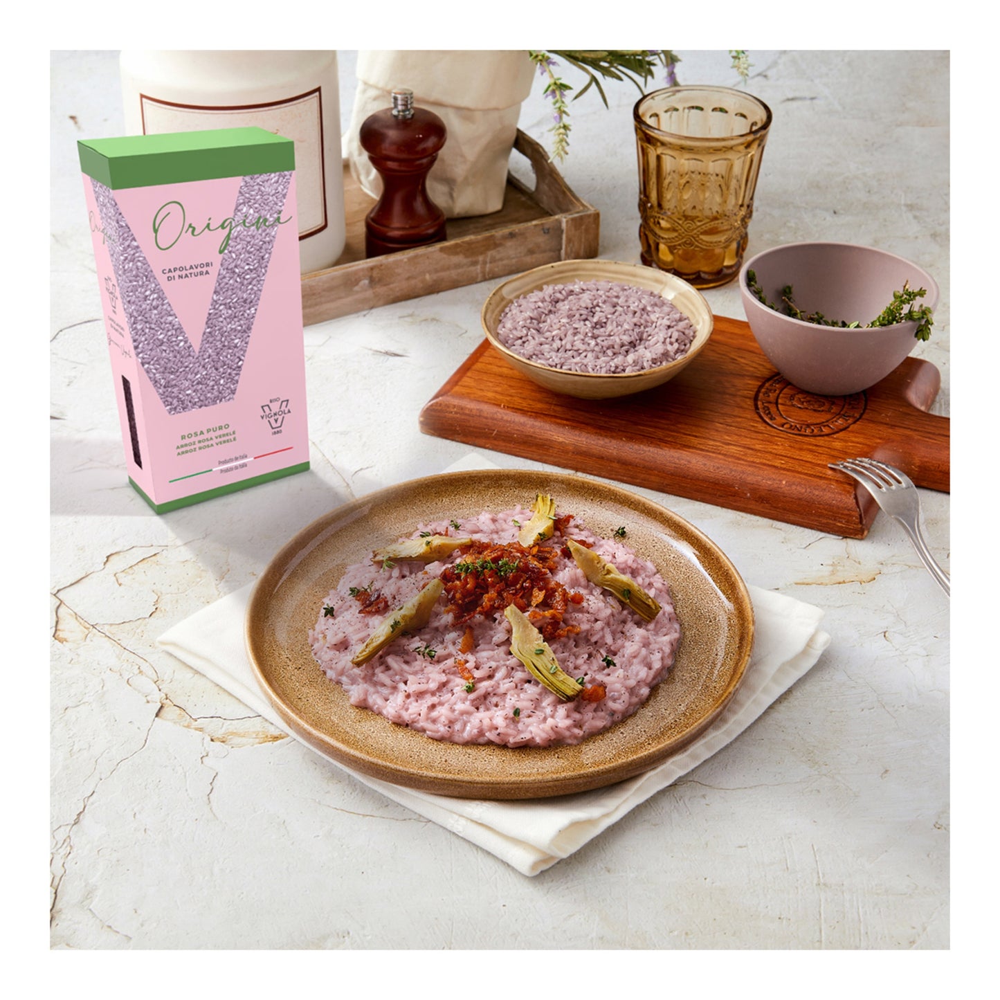 Vignola Arroz Rosa Verelé – Italian Rose Rice 340g