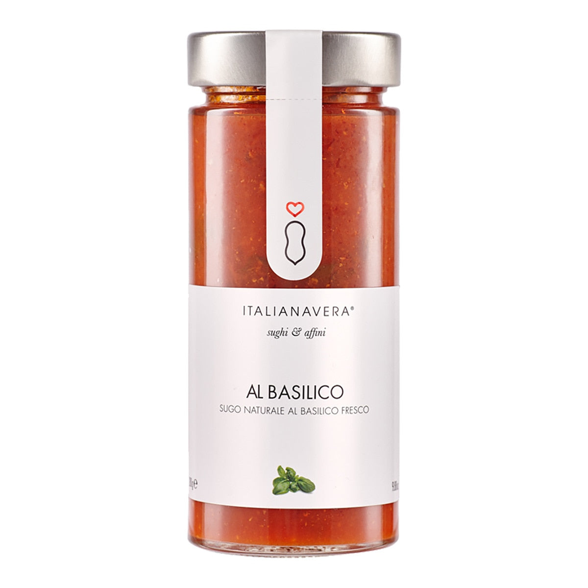 Italianavera Tomato Sauce with Fresh Basil – Italian-Inspired 280g