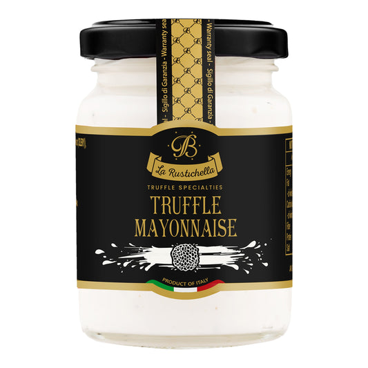 La Rustichella Black Truffle Mayonnaise – Spanish Gourmet Sauce 90g