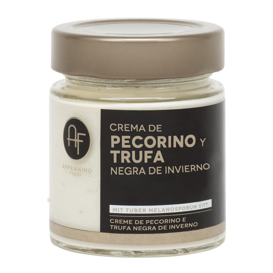 Appennino Food Pecorino & Black Truffle Cream – Italian Spread 130g