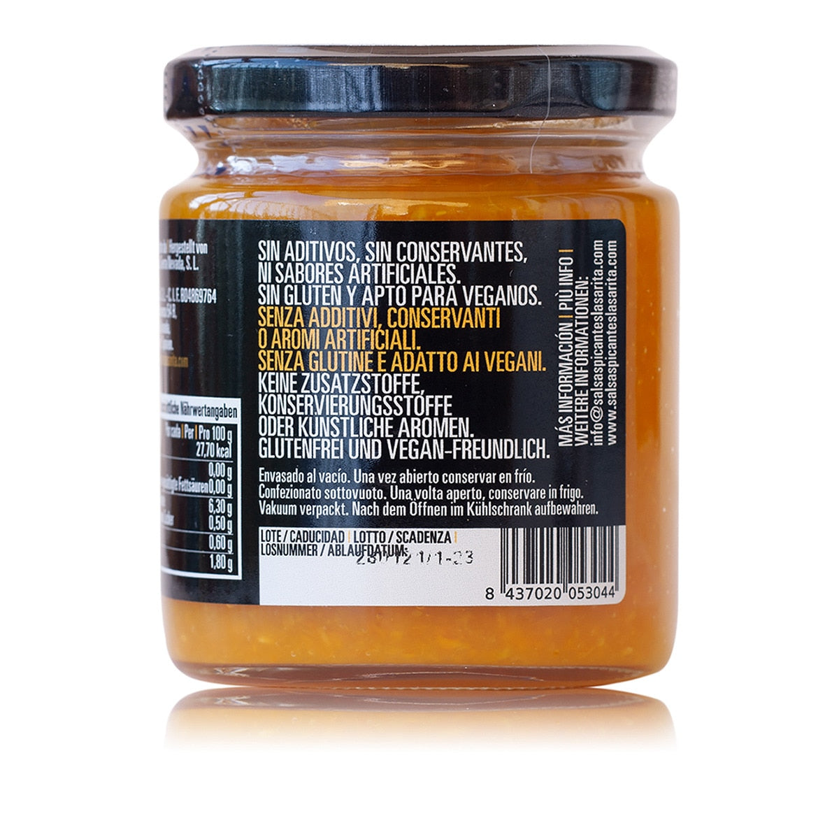 La Sarita Pure Ají Amarillo Sauce – Peruvian Yellow Chili 250g
