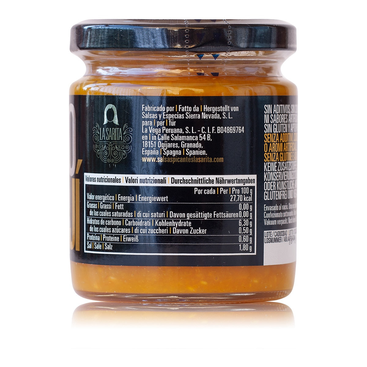 La Sarita Pure Ají Amarillo Sauce – Peruvian Yellow Chili 250g