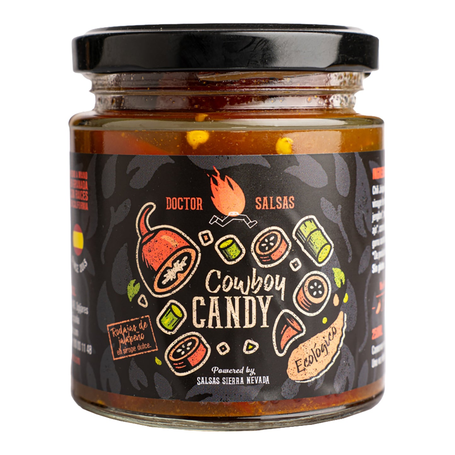 Doctor Salsas Cowboy Candy – Jalapeño Chile Sauce 275g