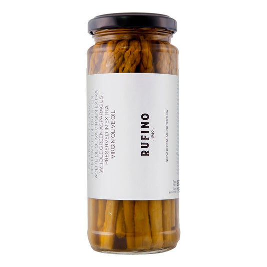 Rufino Wild Asparagus in Extra Virgin Olive Oil – Spanish Conserva 350g