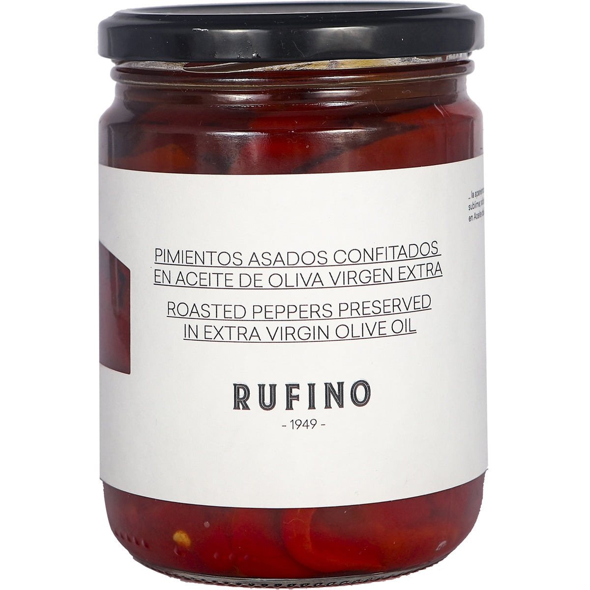Rufino Roasted Red Peppers in Extra Virgin Olive Oil – Spanish Conserva 420g