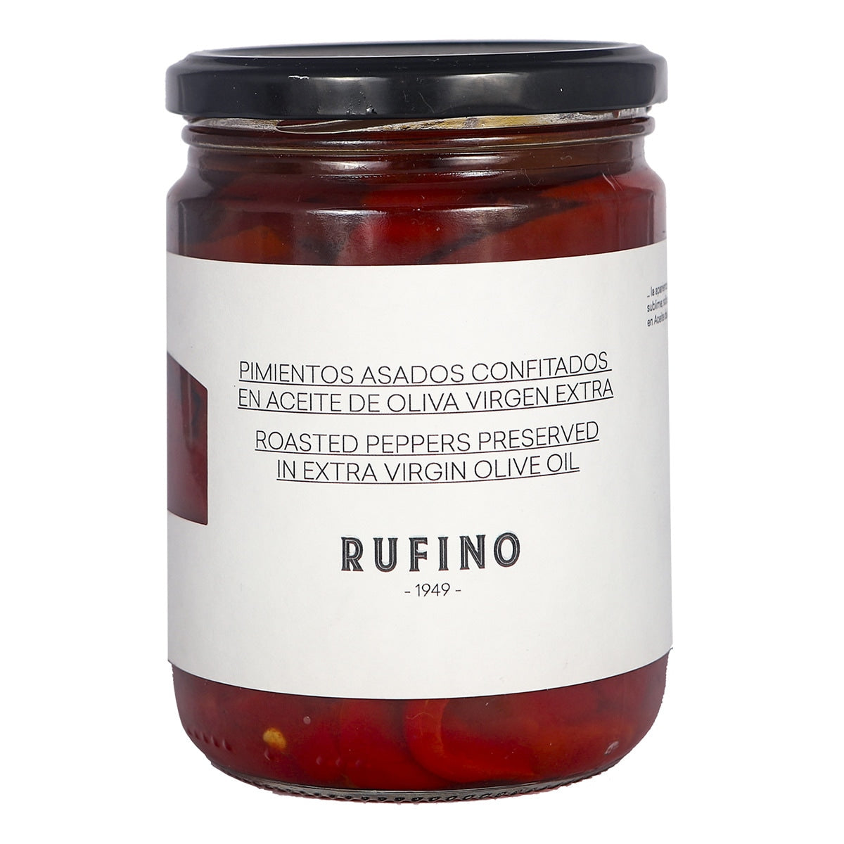 Rufino Roasted Red Peppers in Extra Virgin Olive Oil – Spanish Conserva 420g