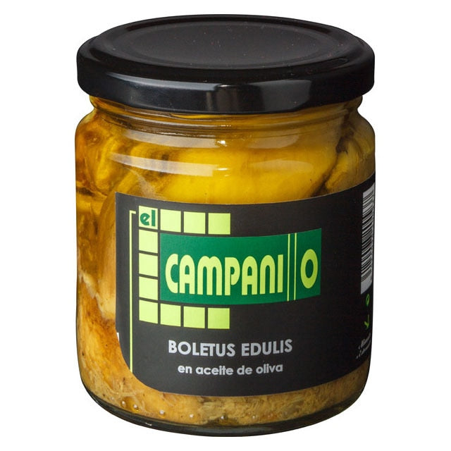 El Campanillo Boletus in Olive Oil – Spanish Mushroom Conserva 220g