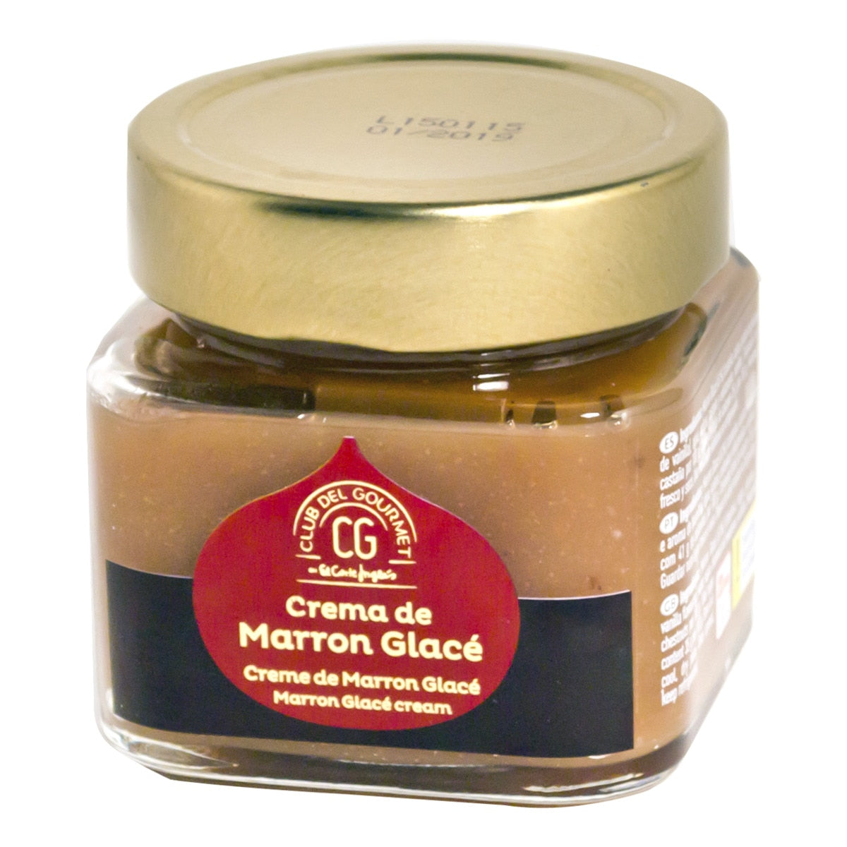 Club del Gourmet Chestnut Cream – Crema de Marrón Glacé 285g