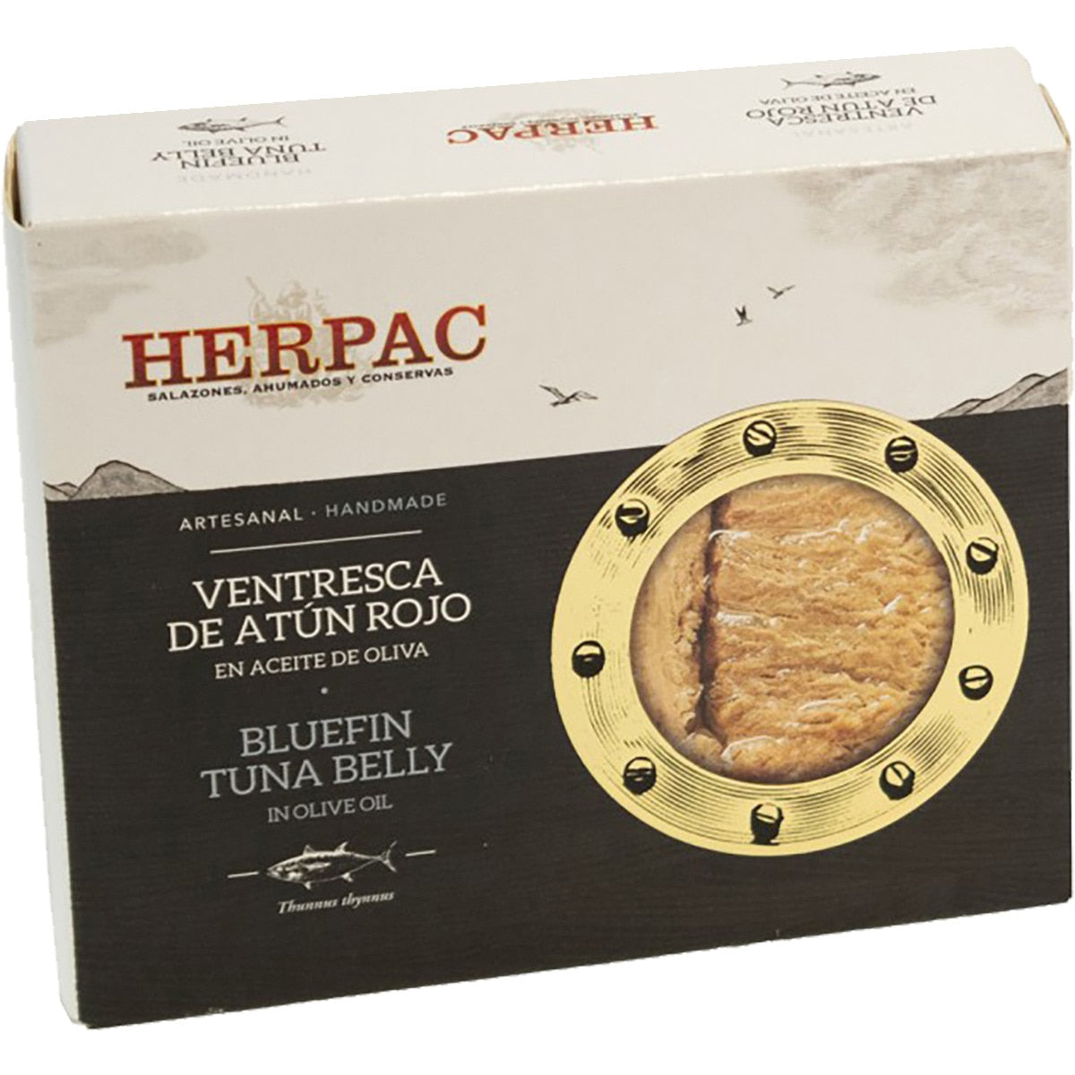 Herpac Red Tuna Ventresca in Olive Oil – Spanish Conserva 245g