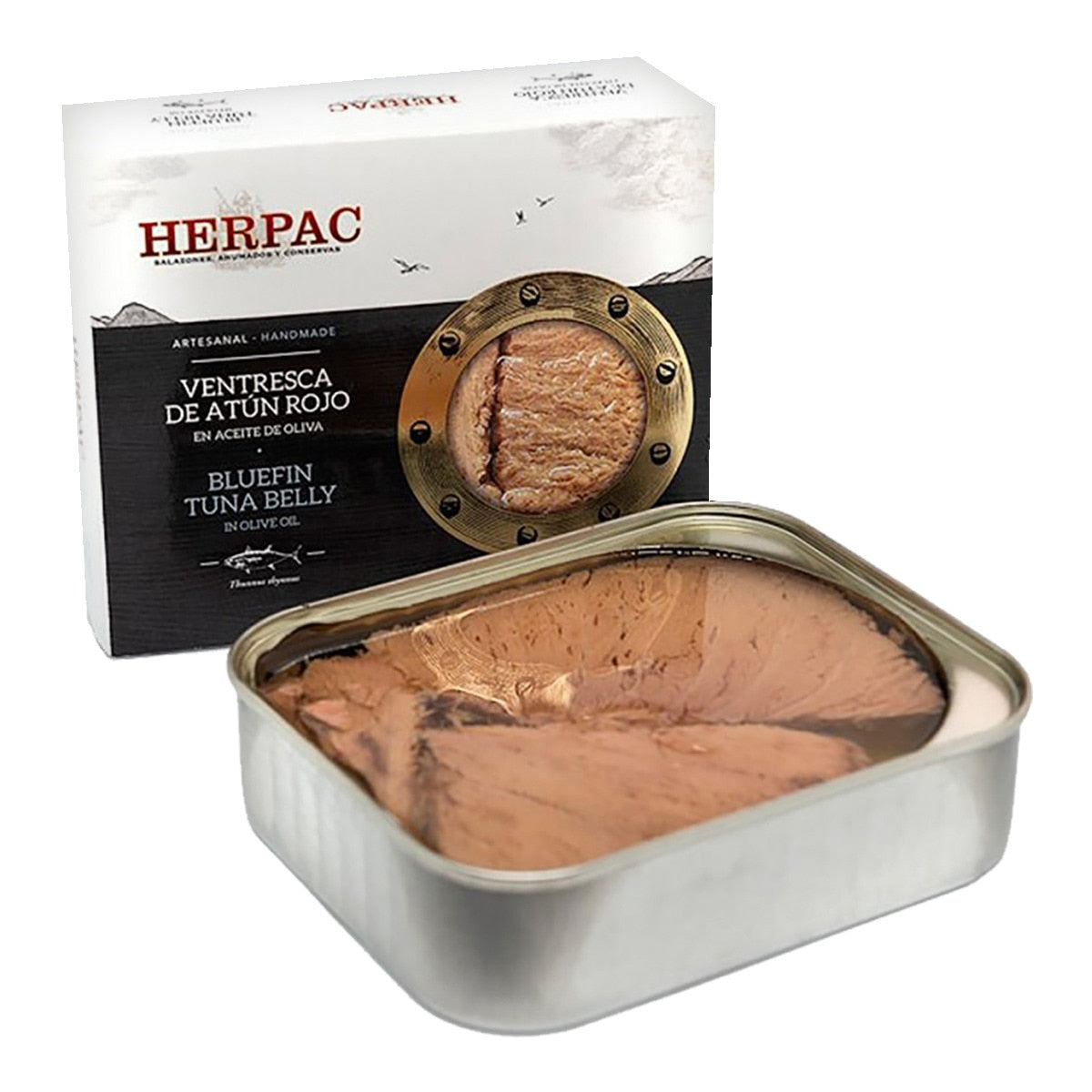 Herpac Red Tuna Ventresca in Olive Oil – Spanish Conserva 245g