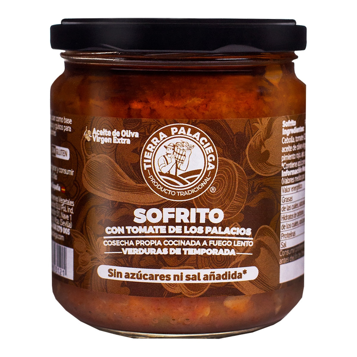 Tierra Palaciega Sofrito with Tomato – Spanish Cooking Base 340g