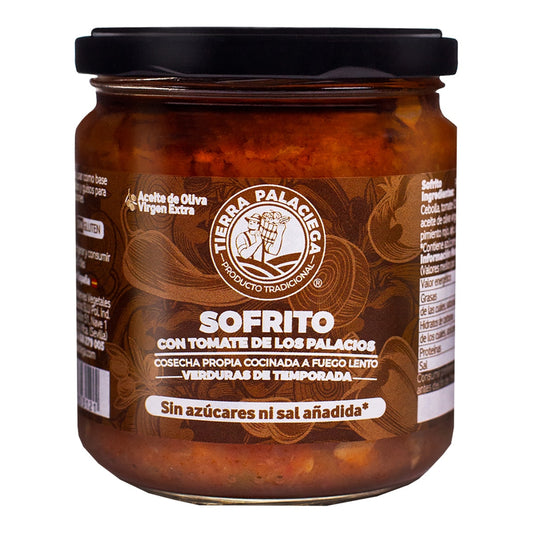 Tierra Palaciega Sofrito with Tomato – Spanish Cooking Base 340g